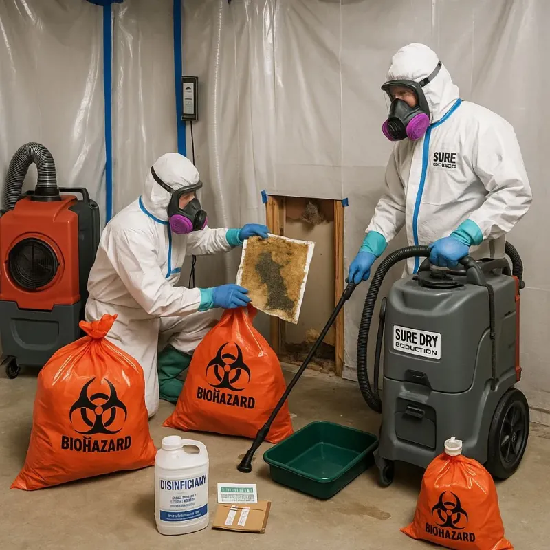 Contaminated Water Handling Protocols process in Mount Arlington, NJ