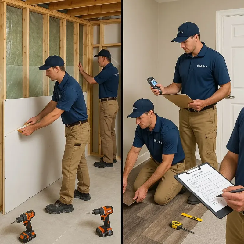Repairs and Reconstruction process in Mount Arlington, NJ